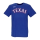 maglietta uomo mlb wordmark tee texran RUSH BLUE