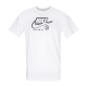 maglietta uomo nba dri-fit essential logo tee bronet WHITE