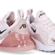 scarpa bassa donna w air max 270 LIGHT SOFT PINK/BLACK/PINK OXFORD