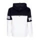 felpa cappuccio zip uomo power colorbloc full-zip hoodie WHITE