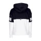 felpa cappuccio donna power colorbloc hoodie fl BLACK