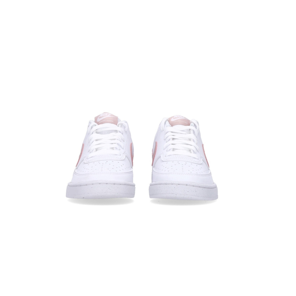 scarpa bassa donna w court vision low next nature WHITE/PINK OXFORD