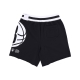 pantalone corto tuta uomo nba fleece short courtside bronet BLACK