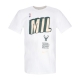 maglietta uomo nba essential block tee milbuc WHITE