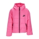 piumino donna w therma fit repel hooded jacket PINKSICLE/BLACK/BLACK