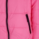 piumino donna w therma fit repel hooded jacket PINKSICLE/BLACK/BLACK