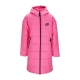 piumino lungo donna therma fit repel hooded parka PINKSICLE/BLACK/BLACK