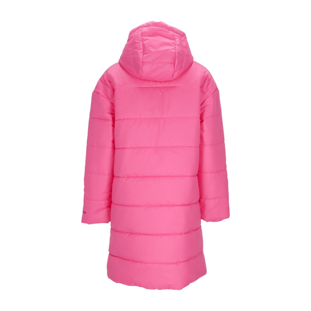 piumino lungo donna therma fit repel hooded parka PINKSICLE/BLACK/BLACK