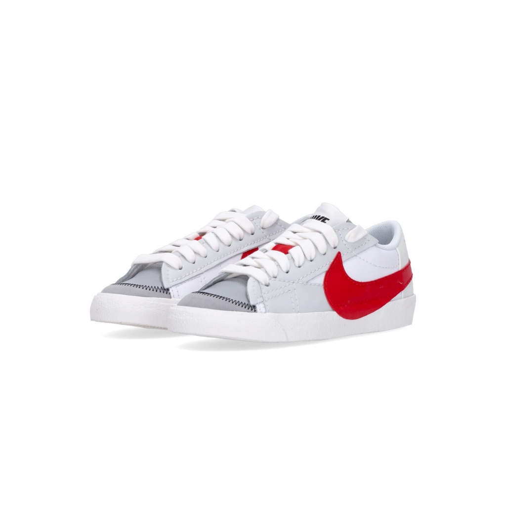 scarpa bassa uomo blazer low 77 jumbo WHITE/UNIVERSITY RED/PHOTON DUST