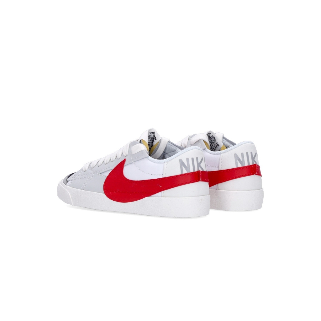 scarpa bassa uomo blazer low 77 jumbo WHITE/UNIVERSITY RED/PHOTON DUST