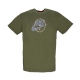 maglietta uomo spu gpx tee ROUGH GREEN/SAFETY ORANGE