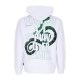 felpa cappuccio uomo stay alive hoodie WHITE