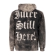 felpa cappuccio uomo still here hoodie BLACK