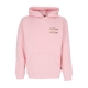 felpa cappuccio uomo spine skulls hoodie PINK