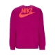 felpa girocollo uomo sportswear hbr-c bb crewneck DYNAMIC BERRY/LT CRIMSON