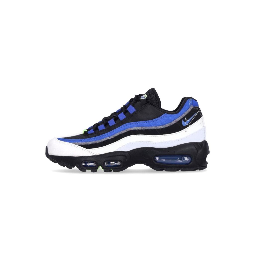 scarpa bassa uomo air max 95 se BLACK/WHITE/GAME ROYAL/SAIL