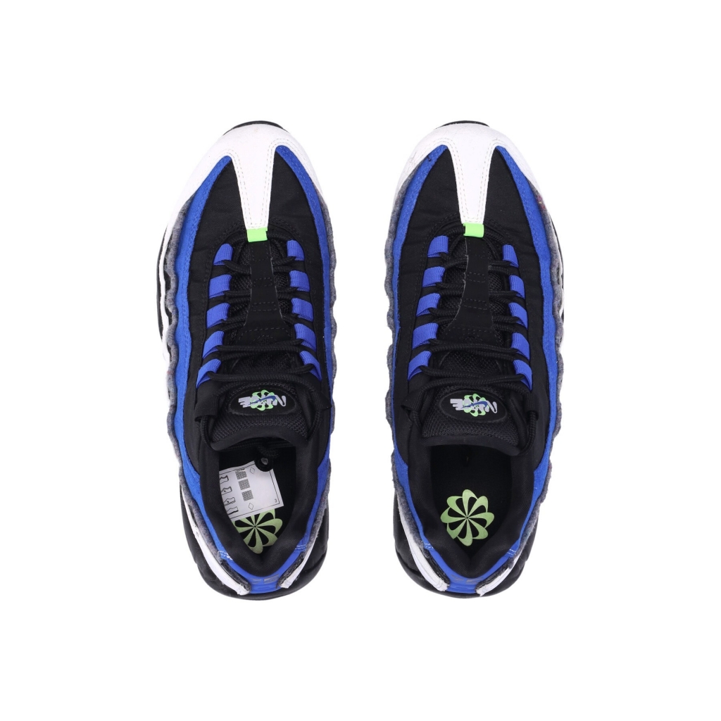 scarpa bassa uomo air max 95 se BLACK/WHITE/GAME ROYAL/SAIL