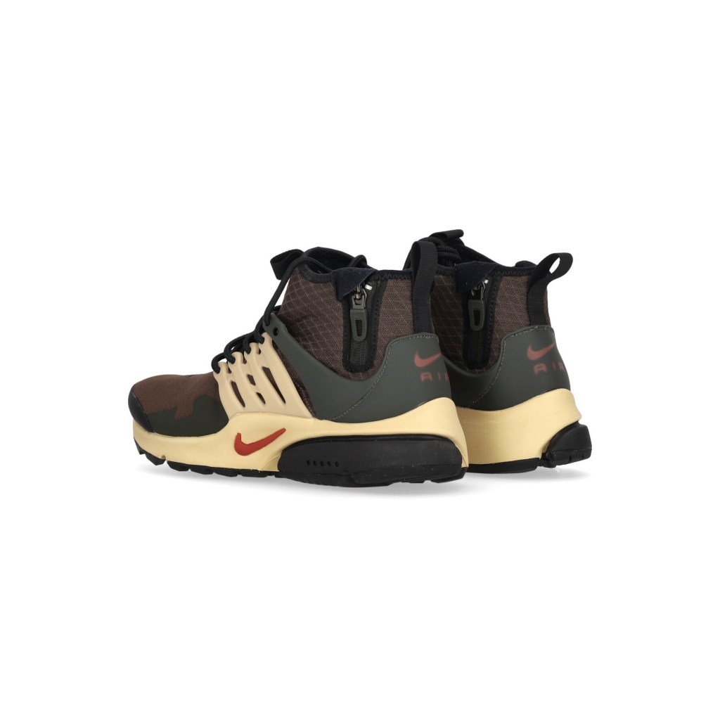 scarpa alta uomo air presto mid utility BAROQUE BROWN/CANYON RUST/SESAME/SEQUOIA