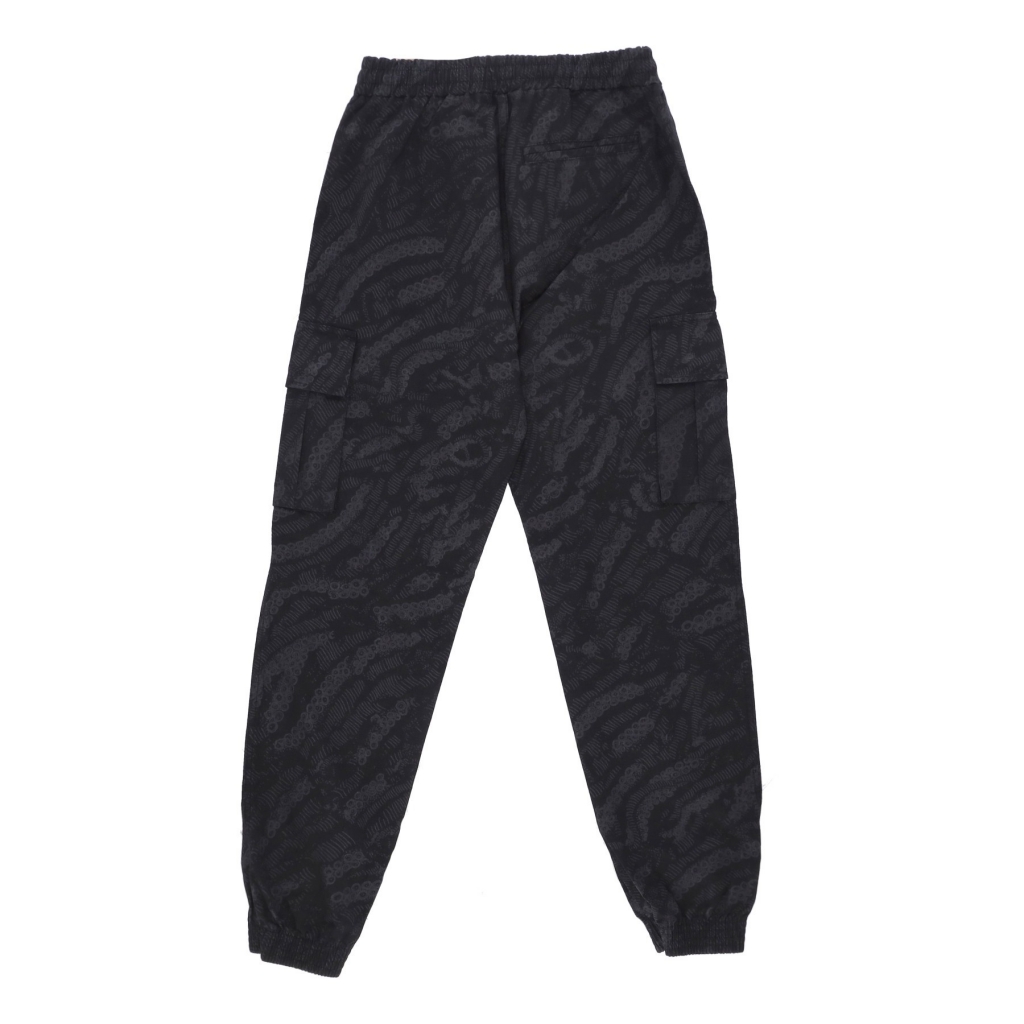 pantalone lungo uomo deco cargo jogger BLACK