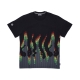 maglietta uomo sound wave tee BLACK