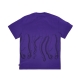 maglietta uomo outline logo tee PURPLE