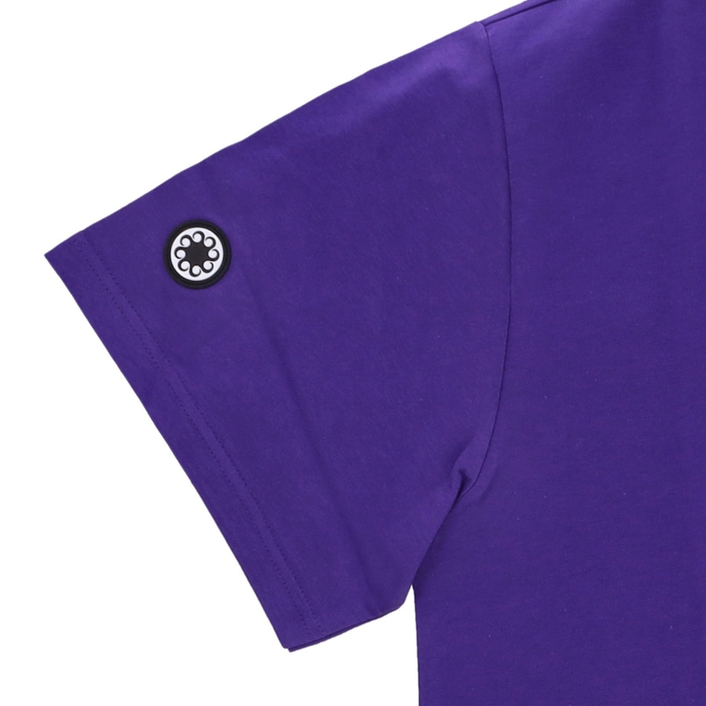 maglietta uomo outline logo tee PURPLE