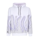 felpa cappuccio uomo milan hoodie WHITE