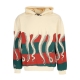 felpa cappuccio uomo freddys octopus hoodie CREAM