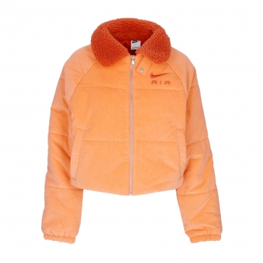 giubbotto corto donna sportswear air therma-fit corduroy winter jacket ORANGE TRANCE/MANTRA ORANGE
