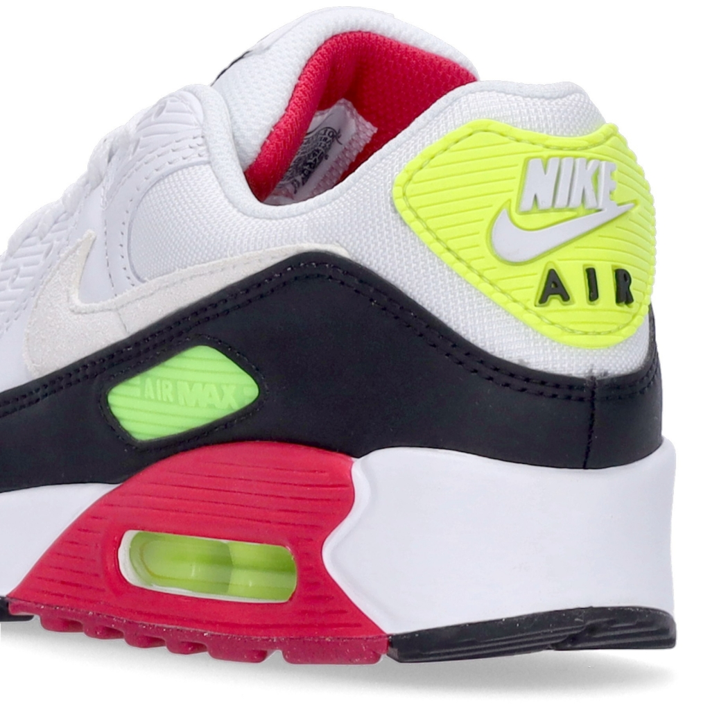 scarpa bassa uomo air max 90 WHITE/BLACK/VOLT/RUSH PINK