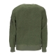 felpa girocollo uomo teddy sweater SAGE GREEN