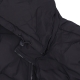 piumino uomo hooded logo puffer BLACK