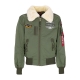 giubbotto uomo injector iii air force SAGE GREEN