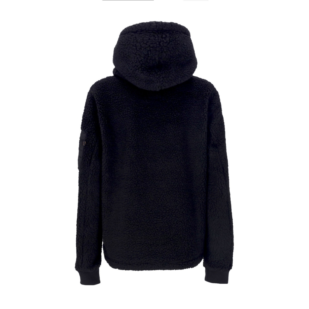 felpa cappuccio donna teddy hoodie wmn BLACK