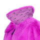 pelliccia donna faux fur long jacket VIVID PURPLE/VIVID PURPLE/BLACK