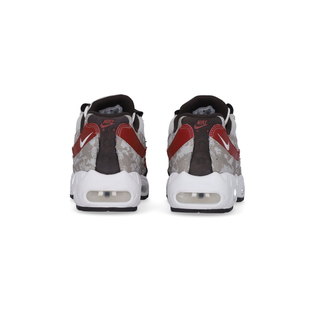 scarpa bassa uomo air max 95 se LIGHT BONE/SUMMIT WHITE/KHAKI/DUNE RED