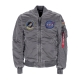 giubbotto bomber uomo ma-1 vf nasa battlewash WASHED STONE