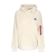 felpa cappuccio uomo teddy hoodie OFF WHITE