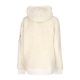 felpa cappuccio uomo teddy hoodie OFF WHITE