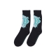 calza media uomo hungry socks BLACK