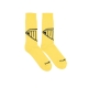 calza alta uomo logo socks YELLOW