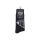 calza alta uomo logo socks BLACK