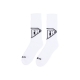 calza alta uomo logo socks WHITE