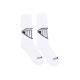 calza alta uomo logo socks WHITE