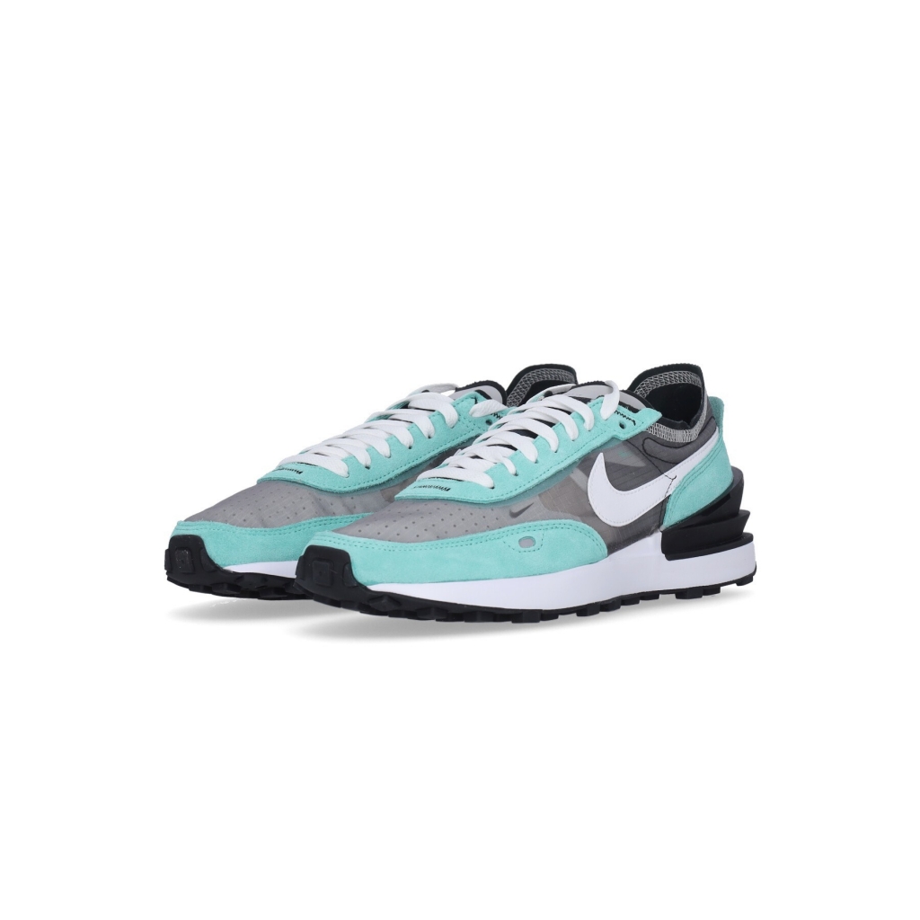 scarpa bassa uomo waffle one se BLACK/WHITE/LIGHT MENTA/WHITE