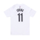 maglietta uomo nba essential tee no 11 kyrie irving bronet WHITE