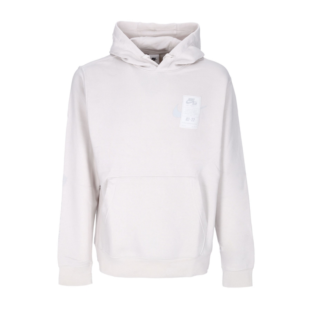 felpa cappuccio uomo sportswear af1 open hoodie PHANTOM Bowdoo