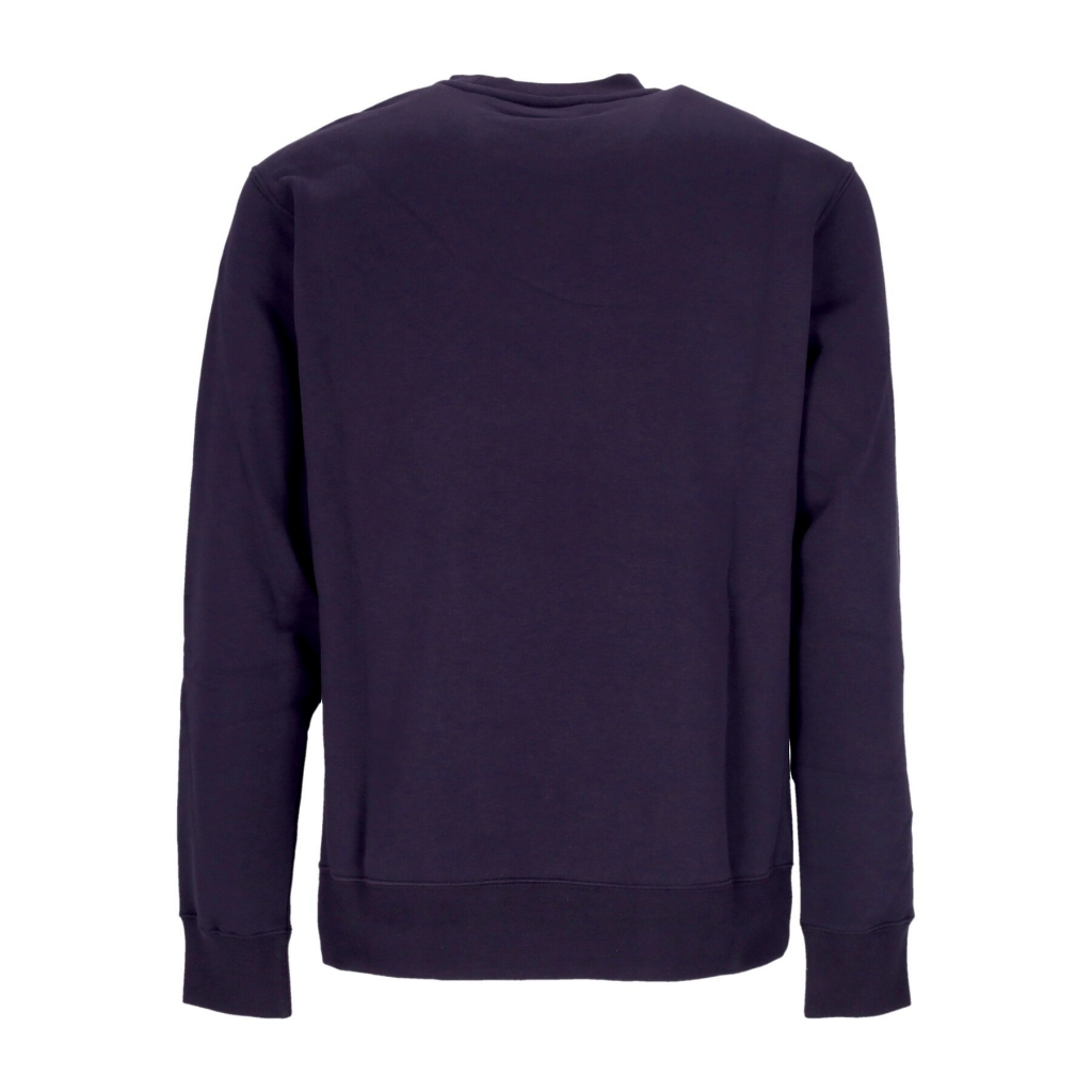 felpa girocollo uomo club crew bb CAVE PURPLE/WHITE