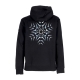 felpa cappuccio uomo sportswear hoodie si 3 open BLACK