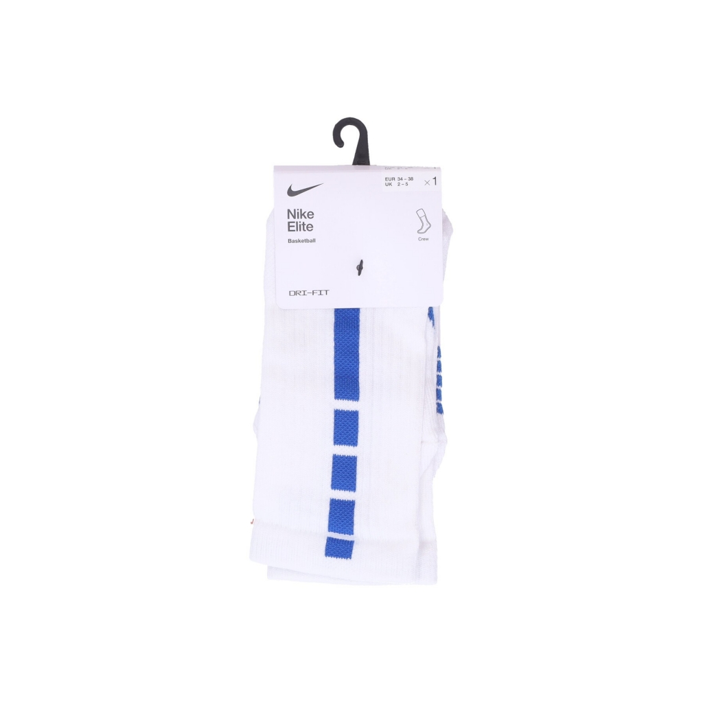 calza media uomo elite crew WHITE/ROYAL BLUE/ROYAL BLUE